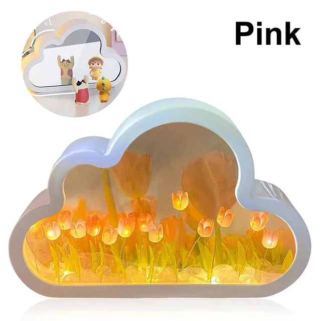 Tulip Mirror Lamp Cloud