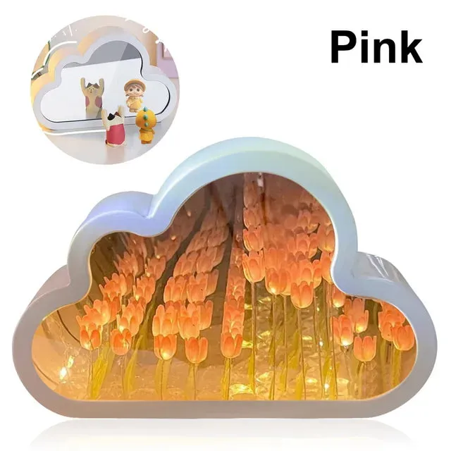Tulip Mirror Lamp Cloud