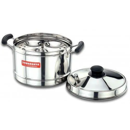 Ultima IB Stainless Steel Idly Cooker (4 plates)