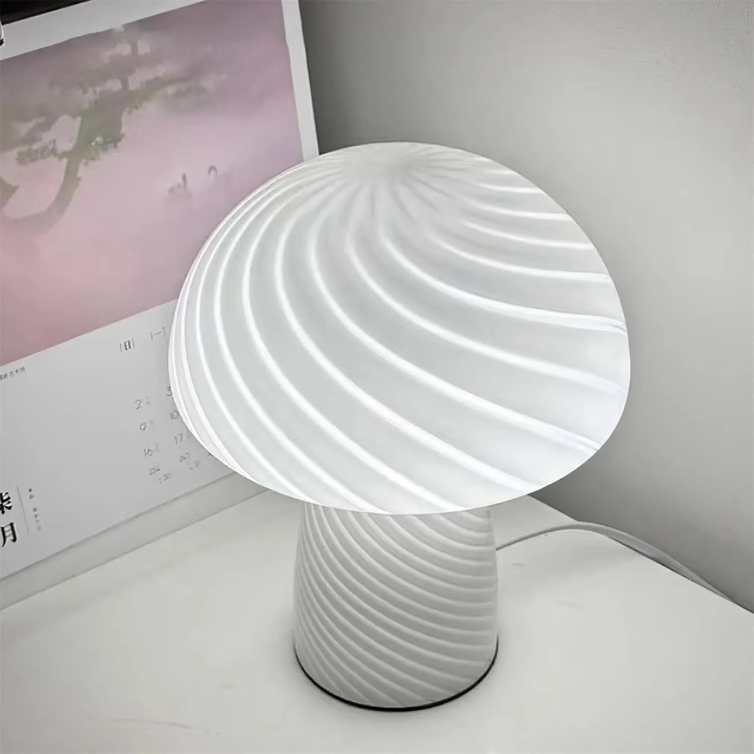 Venini Glass Table Lamp
