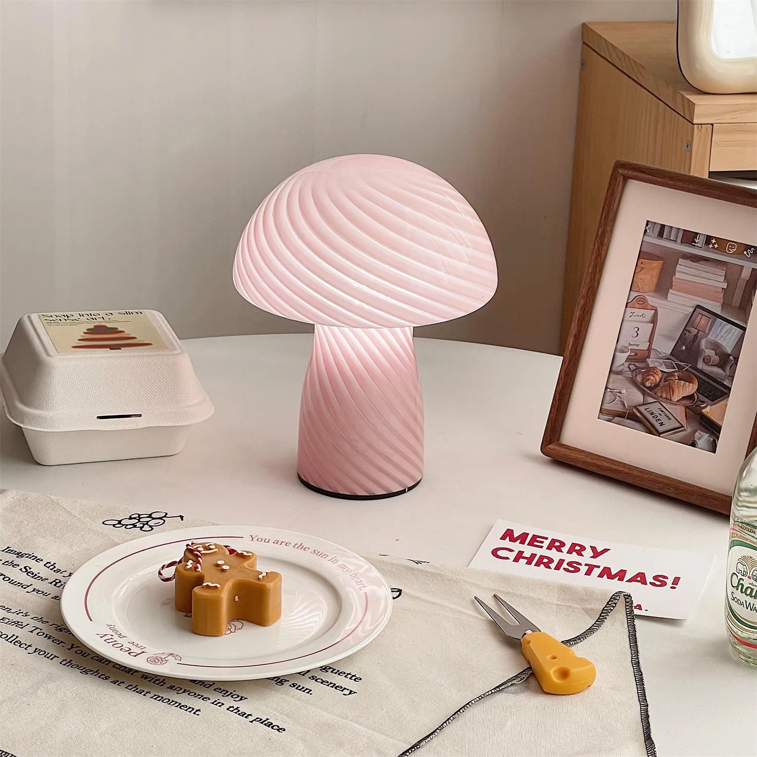 Venini Glass Table Lamp