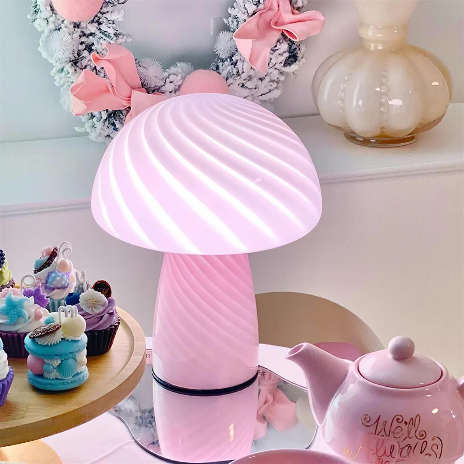 Venini Glass Table Lamp