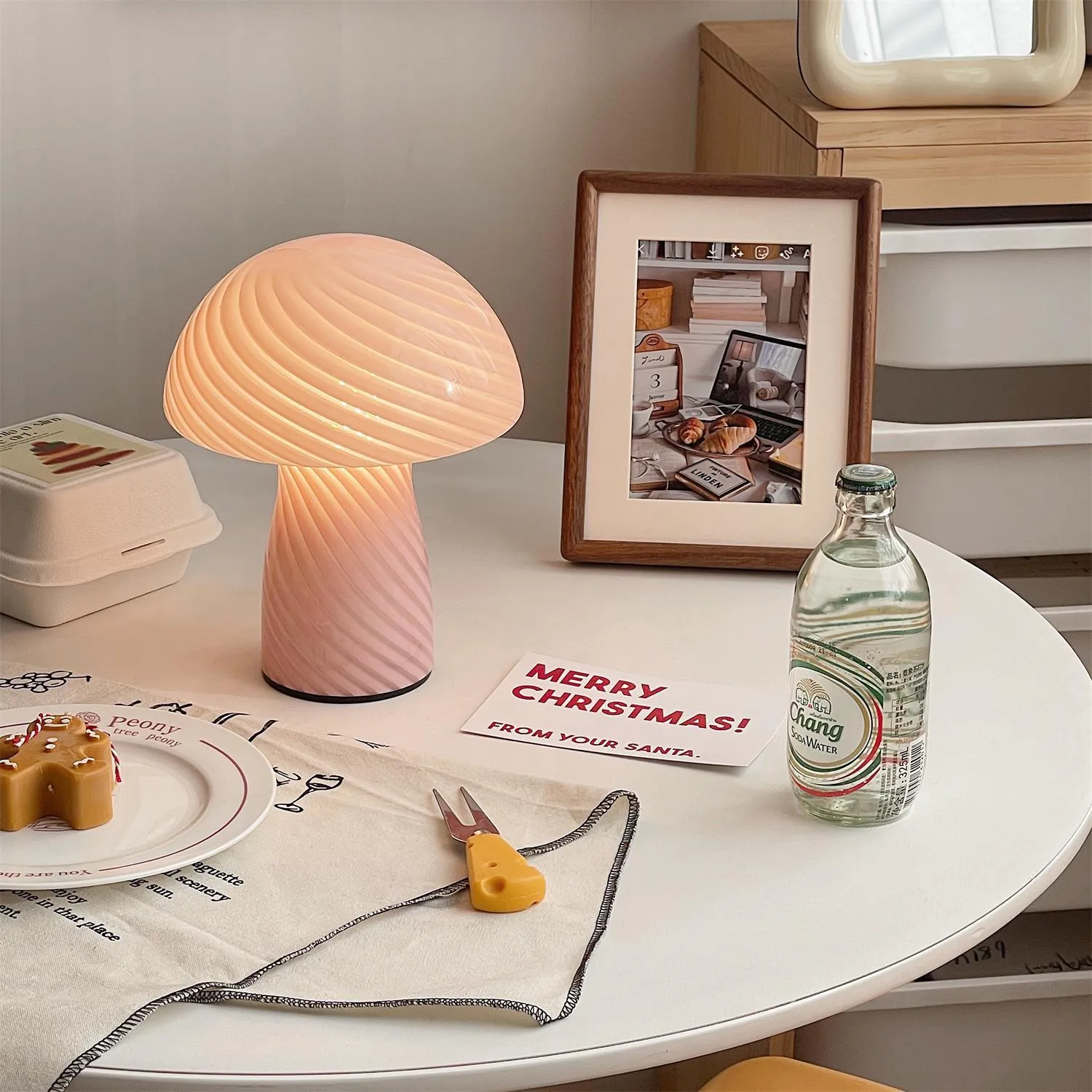Venini Glass Table Lamp
