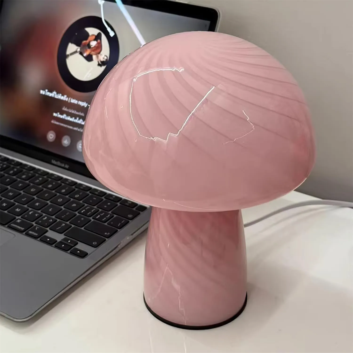 Venini Glass Table Lamp