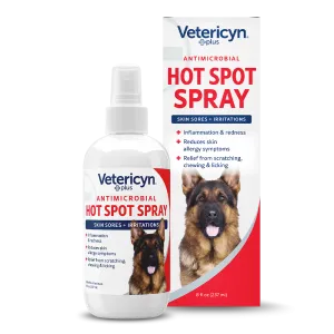 Vetericyn Plus® Antimicrobial Hot Spot Spray (4 Oz)