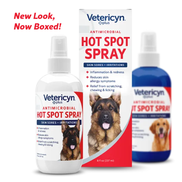 Vetericyn Plus® Antimicrobial Hot Spot Spray (4 Oz)