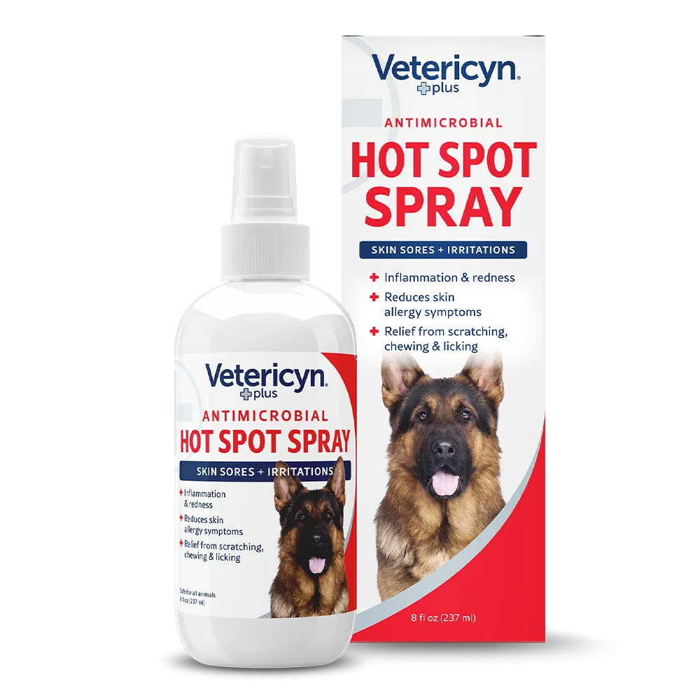 Vetericyn Plus® Antimicrobial Hot Spot Spray (4 Oz)