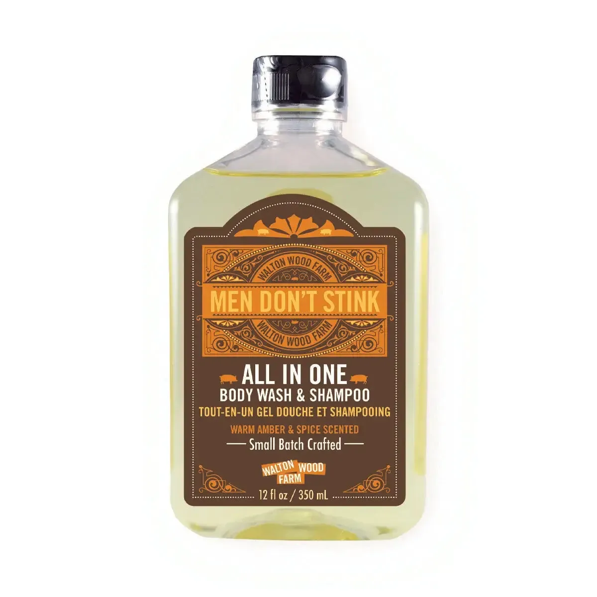Walton Wood Farm | Men Don't Stink Body Wash & Shampoo