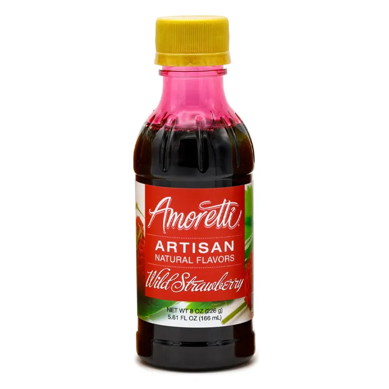 Wild Strawberry Puree 8 oz (AMORETTI®)