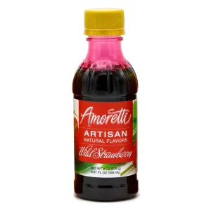 Wild Strawberry Puree 8 oz (AMORETTI®)