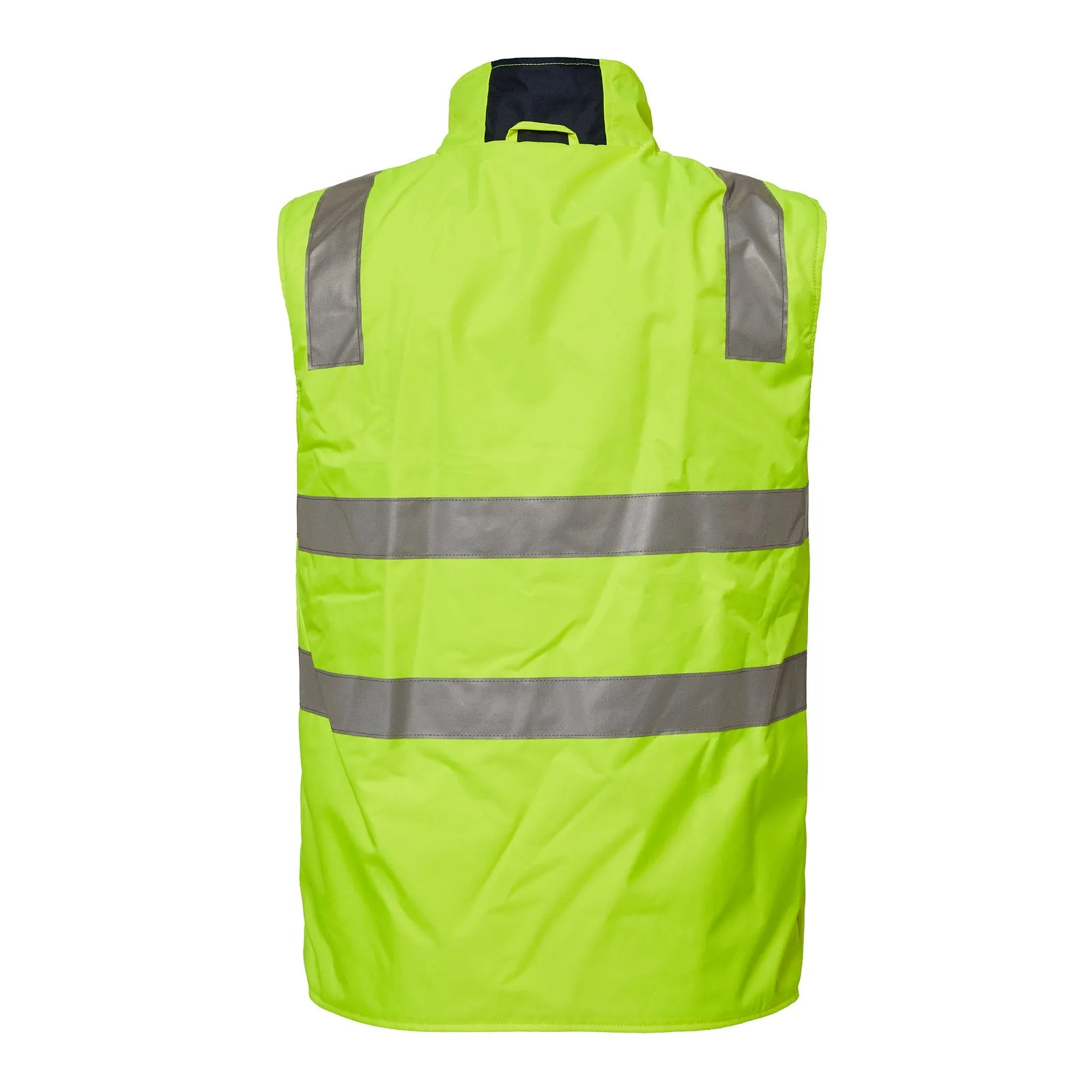 WW9023 HI VIS REVERSIBLE FLEECE REFLECTIVE VEST
