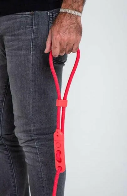 Zee.Dog Hands-Free Dog Leash Neon Coral